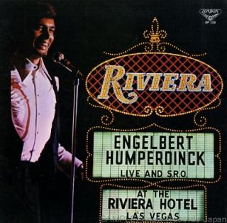 2449 Humperdinck Engelbert Live at The Riviera Las Vegas Japan Vinyl