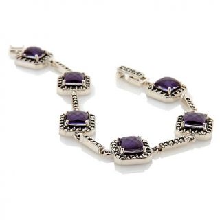  cut blue quartz doublet link bracelet rating 2 $ 74 95 or 2 flexpays