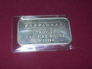 Engelhard One Troy Ounce Silver, Horizontal orientation, Commercial