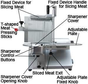 12 Commercial Electric Meat Food Cheese Slicer Deli US