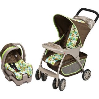 NEW EVENFLO JOURNEY DISCOVERY Travel System JUNGLE PUZZEL Stroller CAR