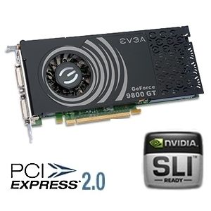  EVGA GeForce 9800GT 512MB DDR3