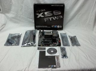EVGA x58 FTW3 Edition Motherboard USB 3 0 and SATA III 6 GB s 132 GT