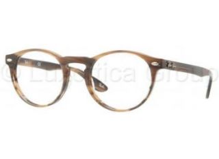   Ray Ban RX5283 Eyeglass Frames 5139 4921   Striped Brown Frame