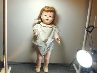 Vintage 1950s Ideal Saucy Walker Doll 22 Flirty Eyes