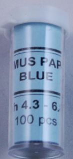 Blue Litmus Ph Test Paper Acid Indicator 100 Strips