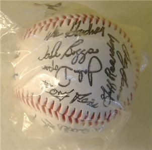 1990 Boston Red Sox Facsimile Signed Team Baseball