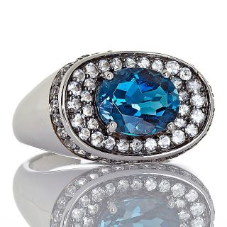 Jewelry Rings Gemstone Treasures of India London Blue and White