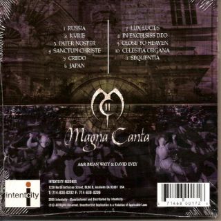 Magna Canta Sanctuary Enigma Techno Gothic Chant New CD