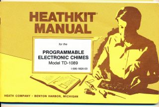 Heathkit Programmable Electronic Chimes Manual