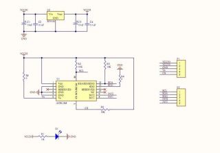 ADXL345 Accelemotor Inclinometer Module I2C SPI RT9161 Chip Power F LC