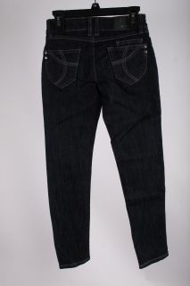 Epic Threads Skinny Low Waist Jeans Dark Blue Size 8 Inseam 23 Retail