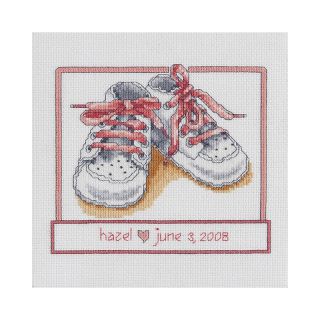 Crafts & Sewing Needlework and Cross Stitch Janlynn Baby Shoes