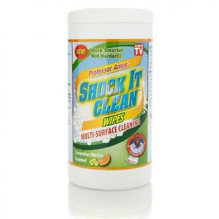 Professor Amos 100 count Shock It Clean Multi Surface Wipes   Cucumber