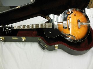 Used Epiphone ES 175 VS electric guitar and hardshell case