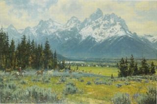 Karl Thomas Utah California Arizona American Impressionist Painting