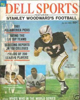 Dec 1961 Dell Sports Football Magazine Ernie Davis