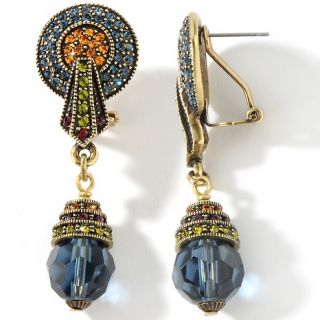 Heidi Daus Sparkling Opulence Crystal Bead Drop Earrings