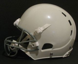  x2 white youth large regular football helmet kids face mask chin strap