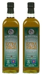 Martinis Greek Extra Virgin Olive Oil 2X 1LITRE Greece