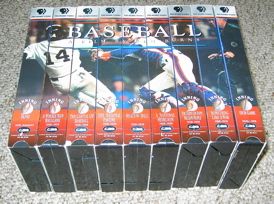 Baseball Ken Burns Film Documentary Set Complete VHS