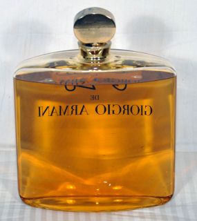  de Giorgio Armani Factice Dummy Perfume Store Display Bottle