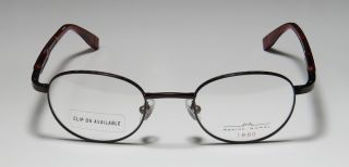  2073M 47 22 140 Brown Burgundy Vision Care Eyeglasses Frames