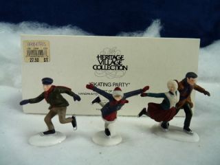 Dept 56 Chirstmas in the City Skating Party #55239 New (a76)