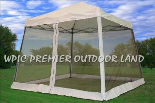 brand new 8 x8 10 x10 pop up canopy tent with net