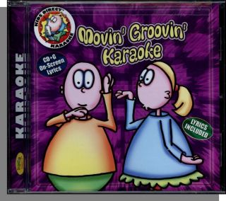  CD G Movin Groovin Karaoke New 15 Song CD Especially for Kids