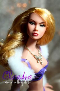OOAK Foto Fab Poppy Parker, Fashion Royalty, Claudia by VincentAnthony