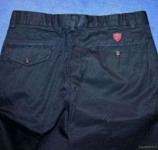 NWT $69.50 Polo Ralph Lauren Golf Cotton Chino Logo Blue Pants 32 X 30