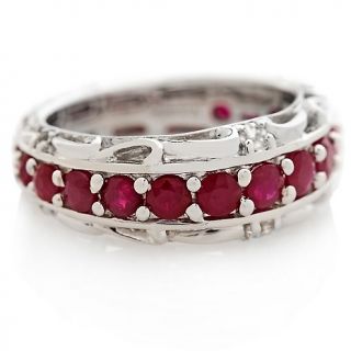 188 126 victoria wieck ruby and white topaz sterling silver graduated