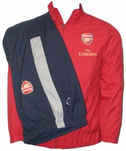  Official Arsenal Tracksuit Jacket and Bottoms Pants RRP £60