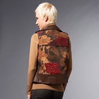Randolph Duke SPIRITED Patchwork Back Leather Vest