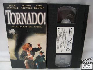 Tornado VHS Bruce Campbell Ernie Hudson 707729901334