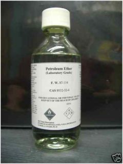 Petroleum Ether 1000ml Glass Bottle Lab Grade Reagent