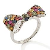 139 90 victoria wieck london blue topaz and gem peacock ring $ 139 95