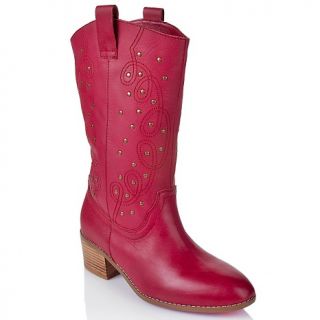 138 466 twiggy london twiggy london leather or suede cowboy boot with