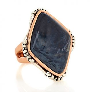Jewelry Rings Gemstone Studio Barse Dumortierite Copper