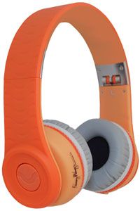 Fanny Wang on Ear Wangs Headphones Orange Brand New