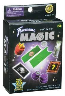 Fantasma Magic Money 25 Tricks Magicians Supplies Brand New in Box