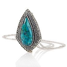  treasures turquoise and white topaz pendant br $ 149 90 $ 169 90