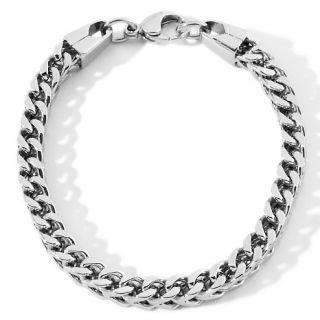 150 937 men s 6mm stainless steel box curb link bracelet note customer