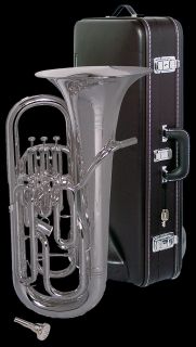 Yamaha YEP642 s Maestro BB Euphonium Silver Hard Case