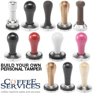  SELECTION OF COFFEE TAMPER BASES BUILD YOUR OWN PERSONAL COFFEE TAMPER