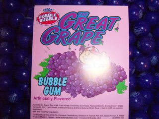 Great Grape Gumballs Bulk Vending Candy 1 Gumballs 2 Pounds 2 lbs