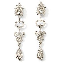 heidi daus georgian lace silvertone drop earrings $ 89 95 $ 159 95