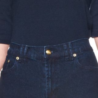Diane Gilman Bright Skinny Stretch Jean with Back Zip Pocket