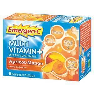 Emergen C Multi Vitamin Plus Drink Mix Apricot Mango